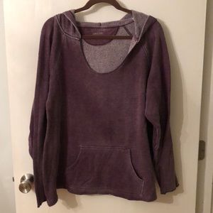 Hoodie plus size 3x purple Calvin Klein